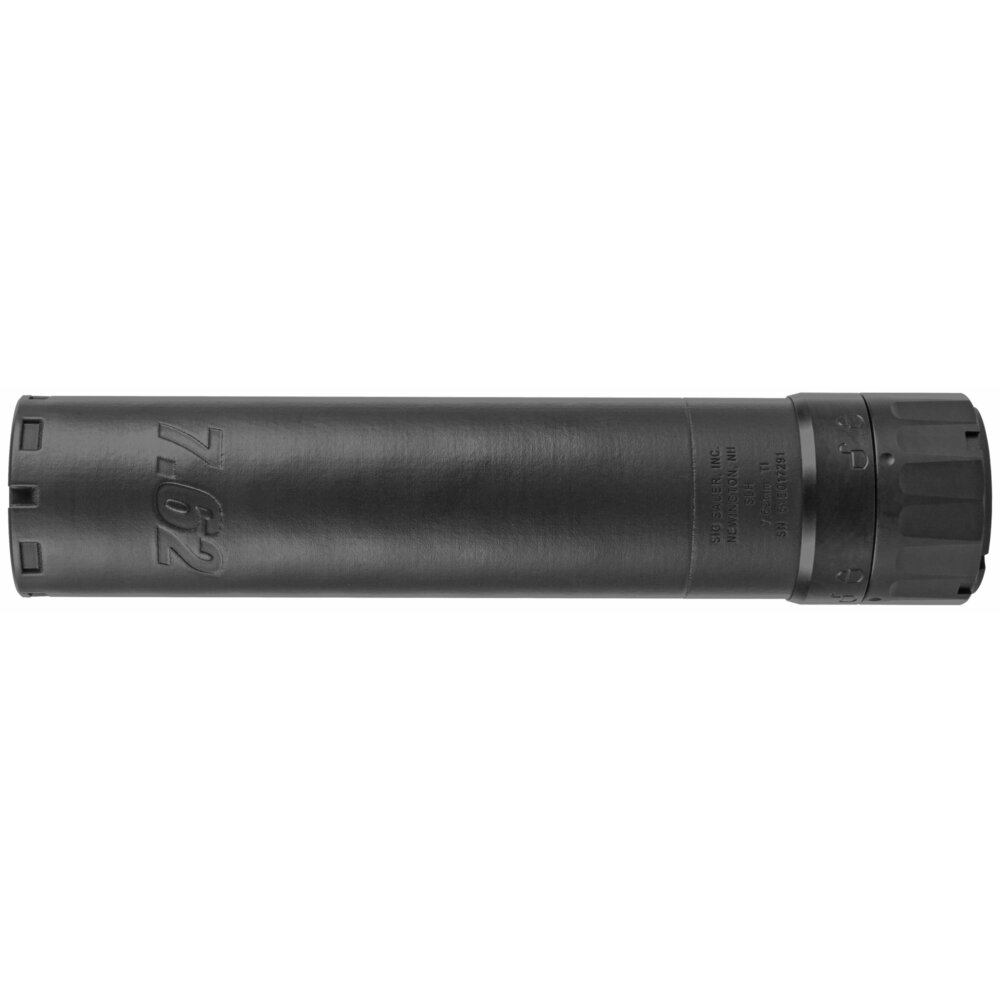 Sig Sauer, Suppressor, 7.62MM, Titanium, Quick Detach, Includes QD Mount/Muzzle Brake, Black (SLH762TI-QD)