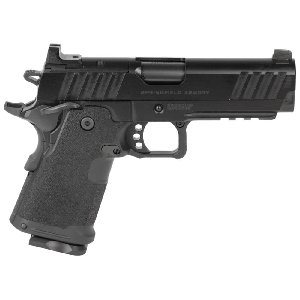 Springfield, 1911 DS Prodigy Compact, Metal Frame Pistol, 4.25", Cerakote Finish, Black (PH9116AOS) - Image 3