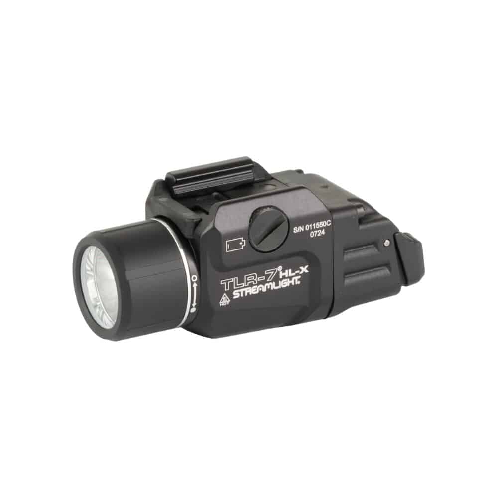 Streamlight, TLR-7 HL-X USB, 1000 Lumens, 1 Hour Runtime, Multi-Fuel, Anodized Finish, Black (69458)