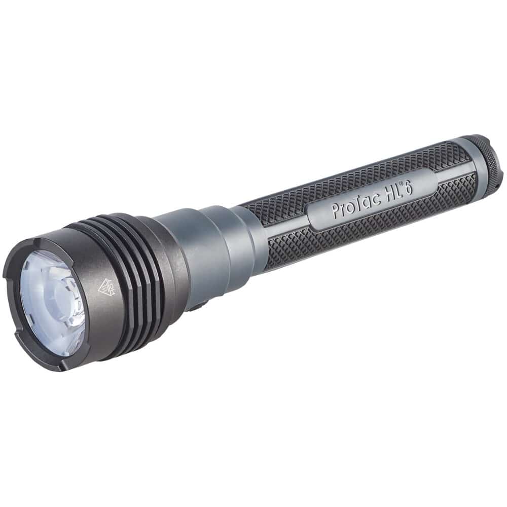 Streamlight, ProTac HL 6, 5300 Lumens, 2 Hour Runtime, Black, Includes (2) Streamlight SL-B48 protected Li-Ion USB-C, Black (88131)