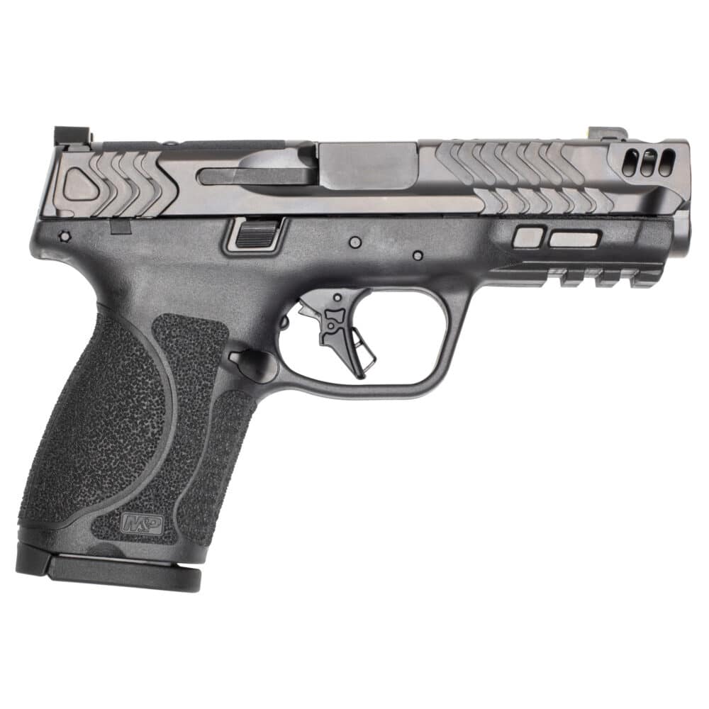 Smith & Wesson, M&P M2.0, Performance Center, Polymer Framed Ported Pistol, Compact, 9MM, 15+1, Black (13989) - Image 2