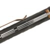 Benchmade, Mini Bedlam, AXIS Folding Knife, 3.45", S90V Satin Scimitar Blade, Marbled Carbon Fiber Handles (865-02) - Image 5