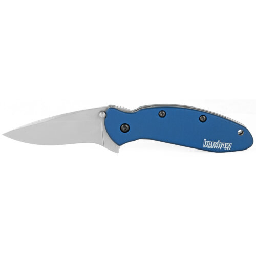 Kershaw Scallion, Plain Edge, Navy Blue (1620NB)