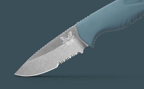 Benchmade Intersect Depth Blue, Fixed Blade Knife (18050S)