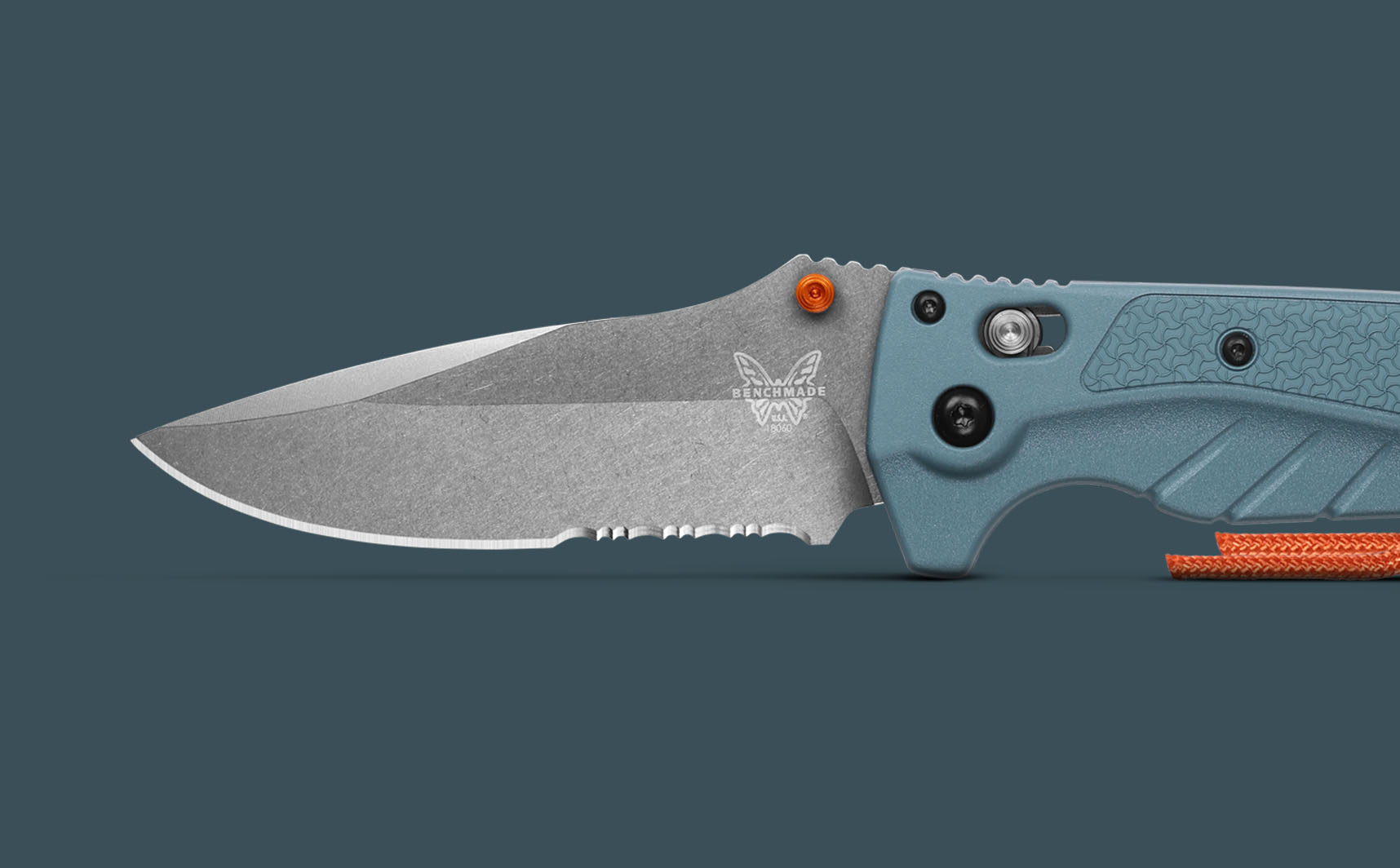 Benchmade Adira Depth Blue, Drop Point Knife (18060S) - Image 3