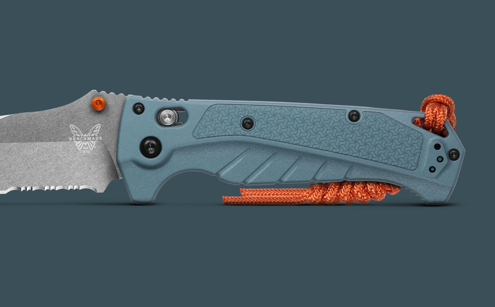 Benchmade Adira Depth Blue, Drop Point Knife (18060S) - Image 5