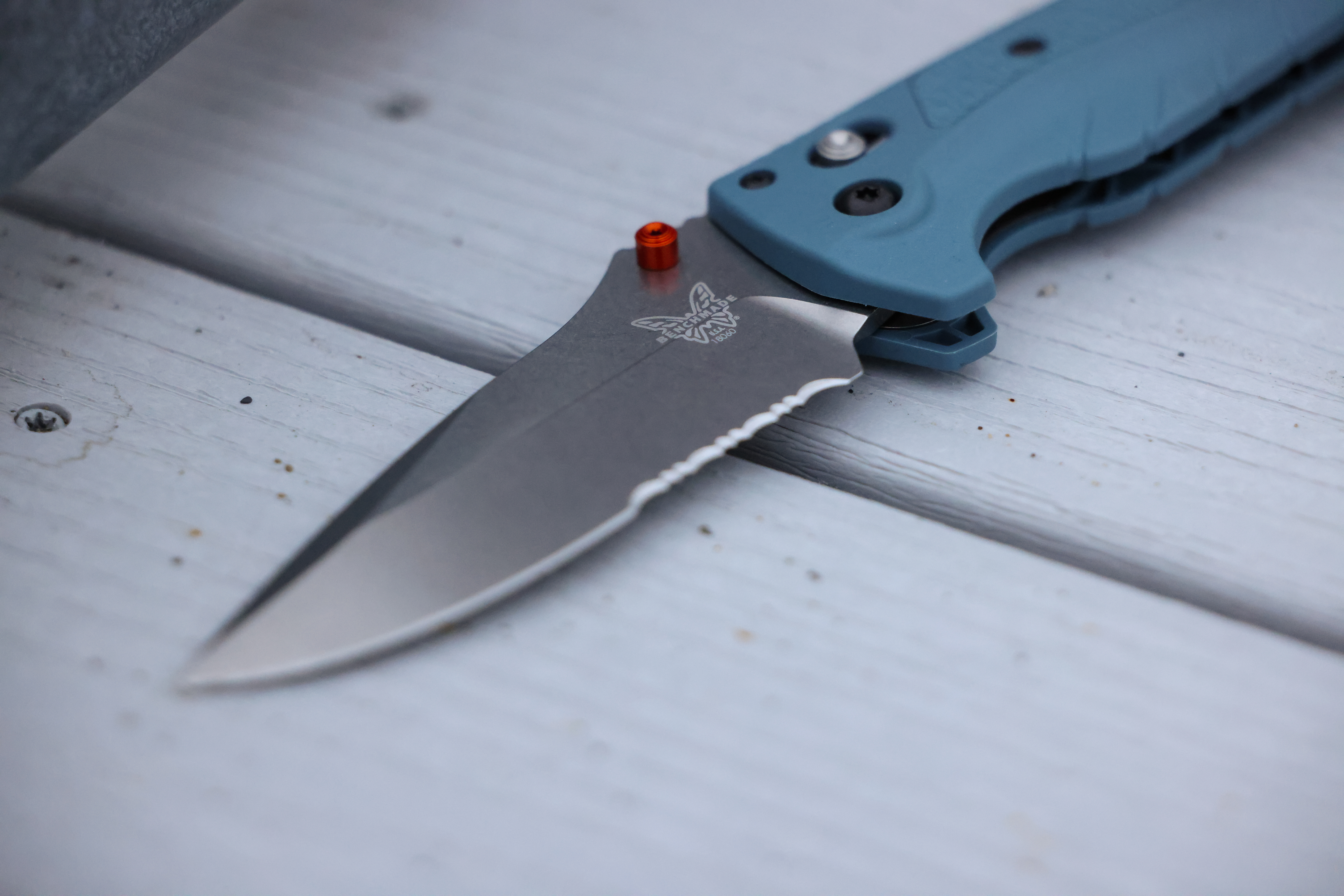Benchmade Adira Depth Blue, Drop Point Knife (18060S) - Image 2