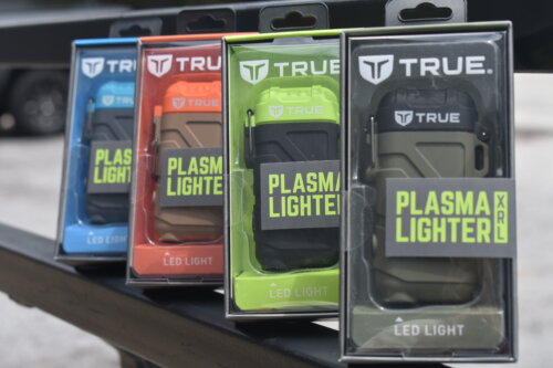 True Utility, Plasma Lighter XRL, With LED Light, Rechargeable, Flameless, Fuel Free, Lanyard, Multiple Colors
