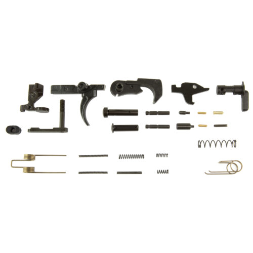 KAK Industry, Lower Parts Kit, For AR-15, Black, Does Not Include Grip/Trigger Guard (506-1015-008)