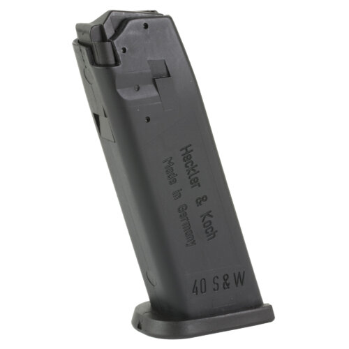 Heckler & Koch, Magazine, 40 S&W, 13 Rounds, Fits USP, Polymer, Black (50248608)