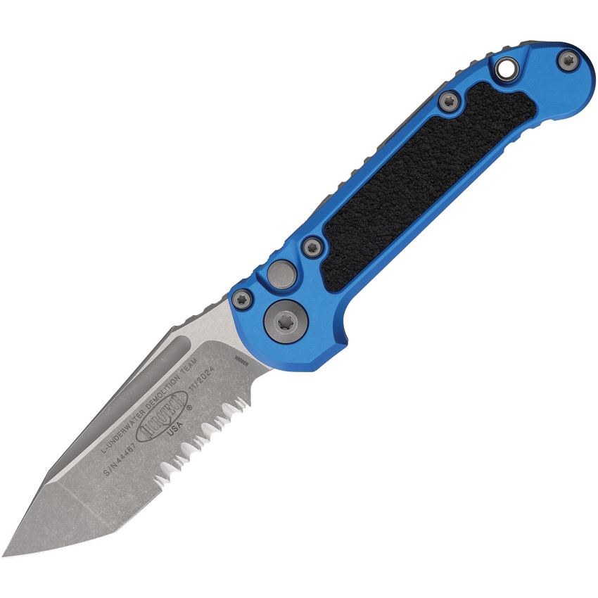 Microtech, LUDT Gen III Automatic Knife, Blue (1136-11APBL)