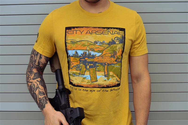City Arsenal Van Gogh T-shirt, Art is in the Eye of the Beholder, Multi Color - Image 2