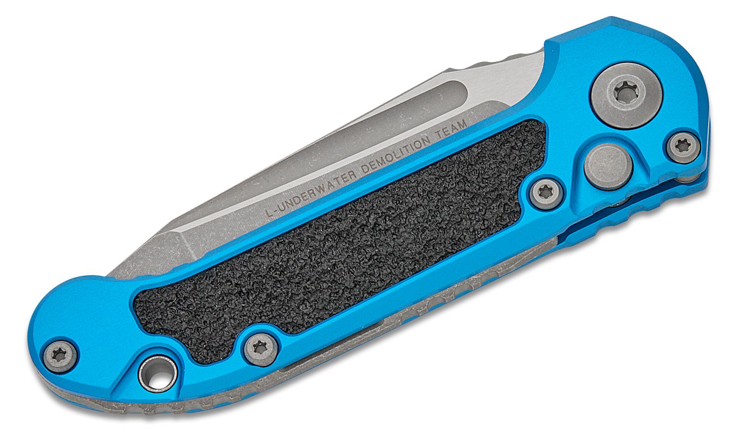 Microtech, LUDT Gen III Automatic Knife, Blue (1136-11APBL) - Image 4