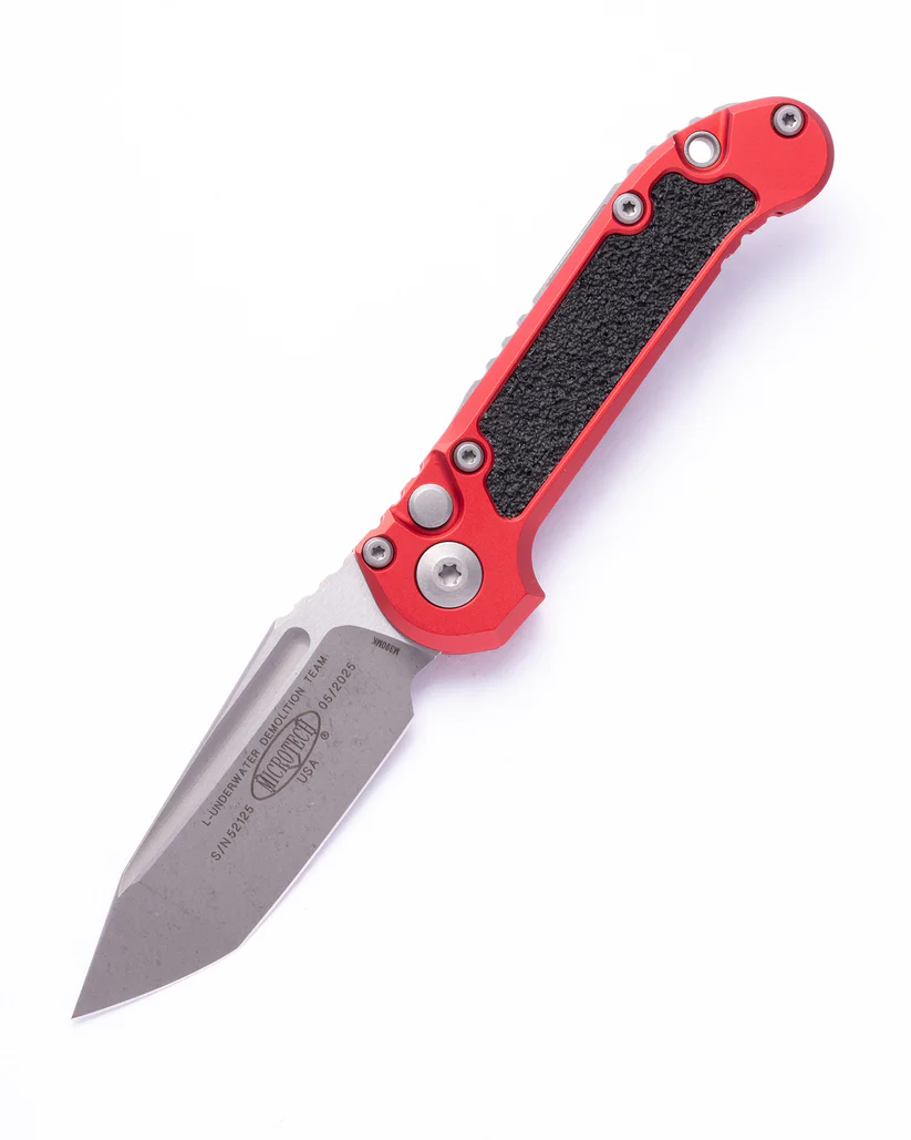 Microtech, L.U.D.T.® T/E Gen III, Apocalyptic® Standard, Red (1136-10APRD)