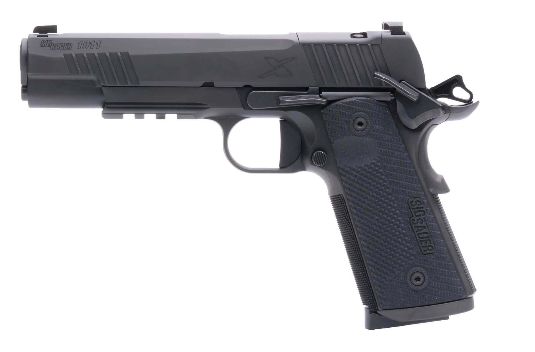 Sig Sauer, 1911 X Carry, Commander Size, 45ACP, Pistol, Black (1911XR-45-BXR3)