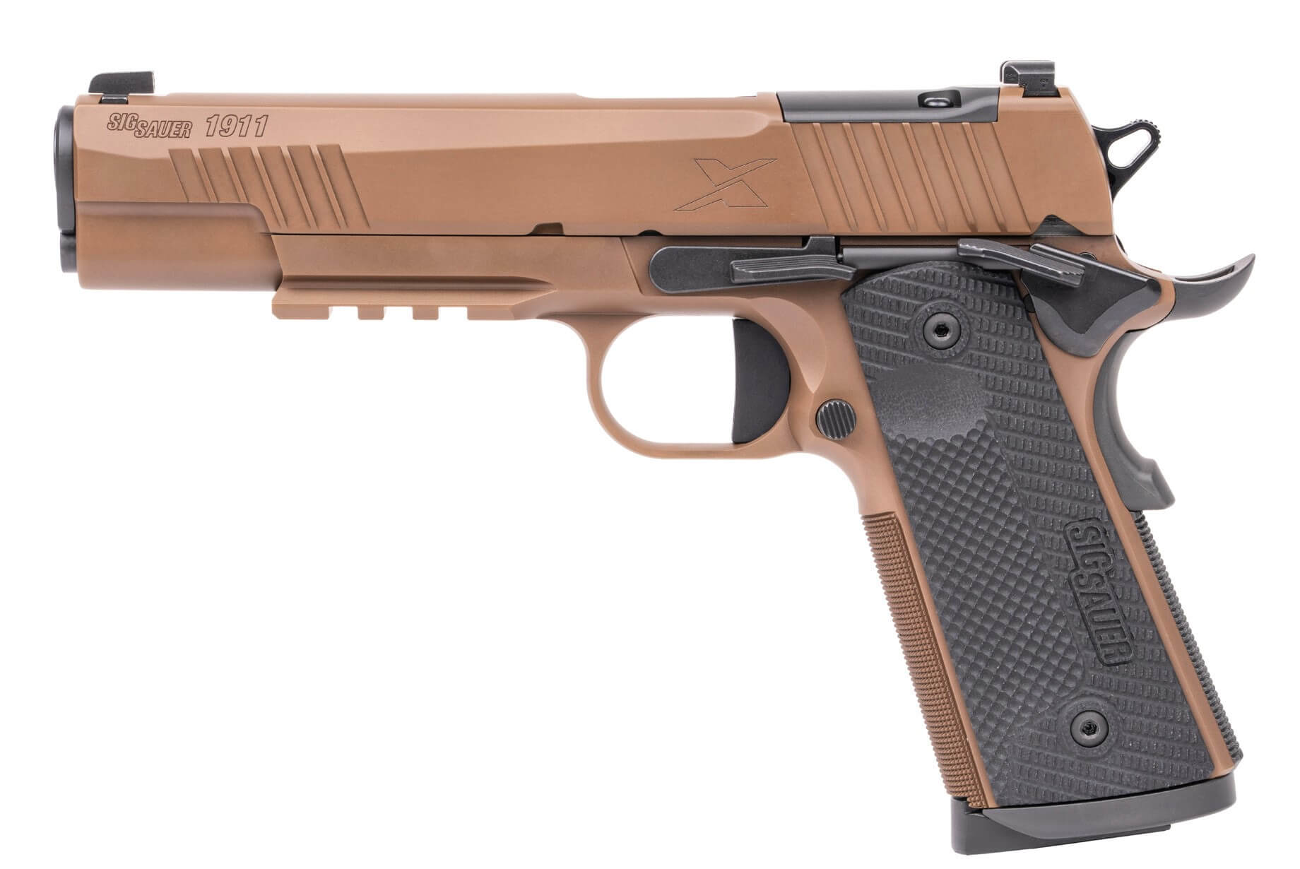 Sig Sauer, 1911 X Series, 1911, Full Size, 45 ACP, Coyote (1911XR-45-CXR3)