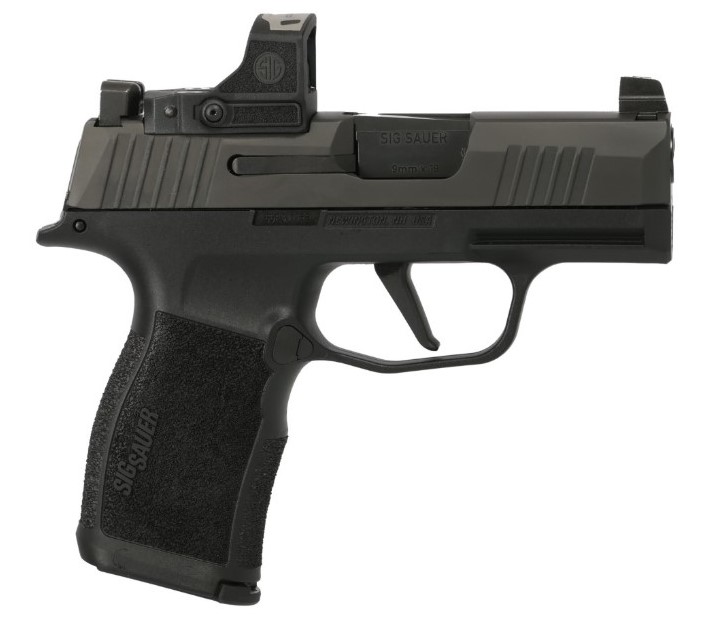 Sig Sauer, P365X 9mm Pistol with ROMEO-RS, Black (SI365X9BXR3PRS)