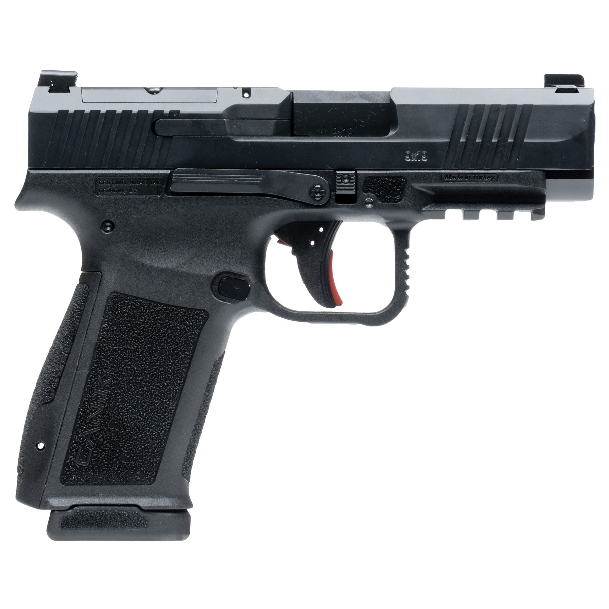 CANIK, METE MC9LS, 9mm Pistol, Optic Ready, Black (HG7883-N)