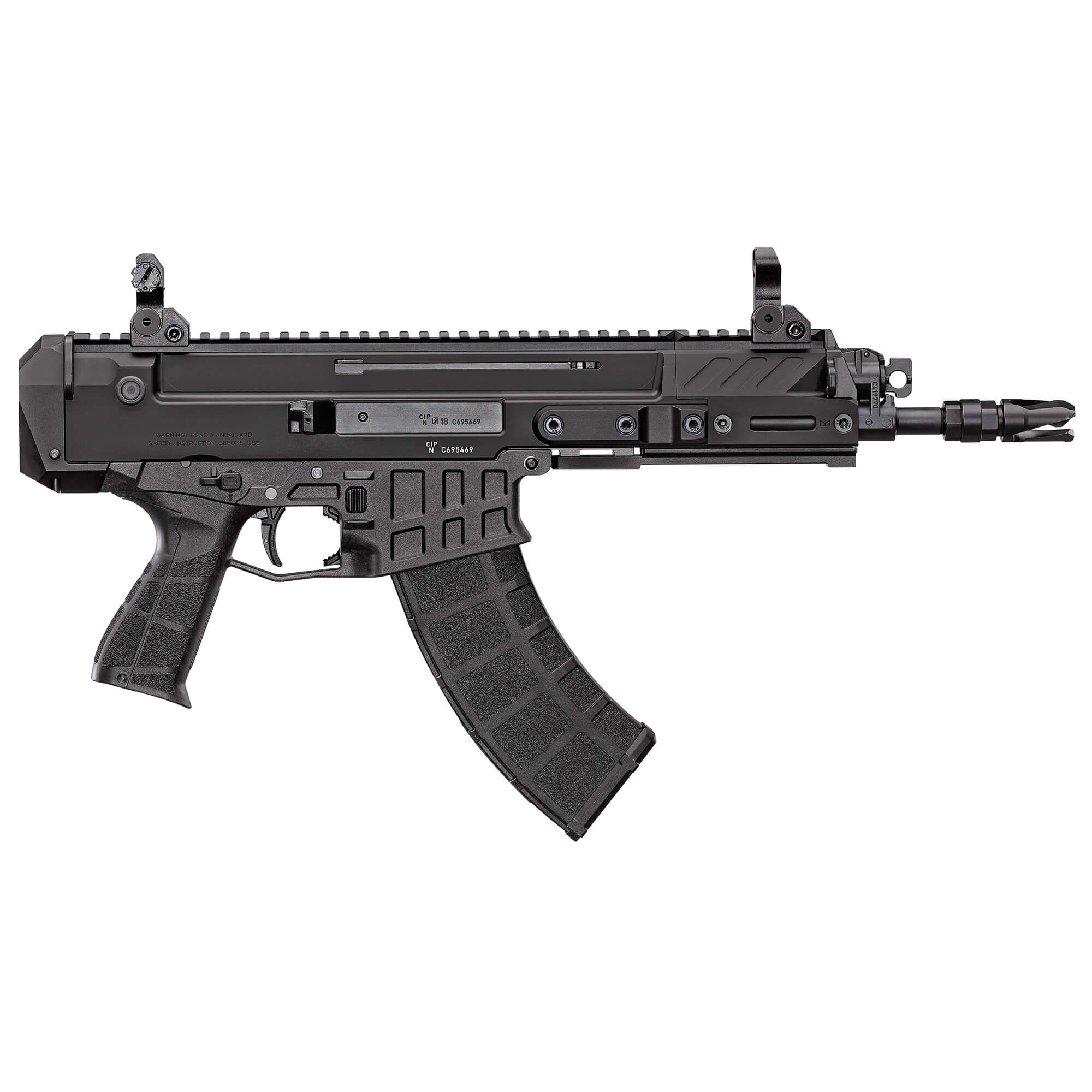 CZ, BREN 2 Modular System Pistol, 7.62x39, 9.05" Barrel (91460)
