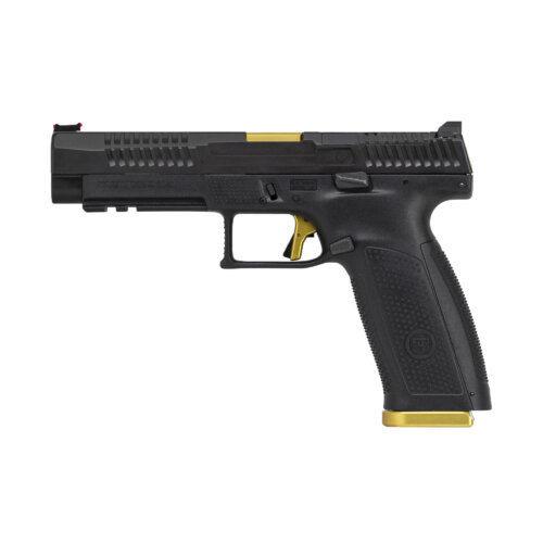 CZ, P-10F, Competition-Ready, Full Size, 9mm, Optic Ready, Black (95180)