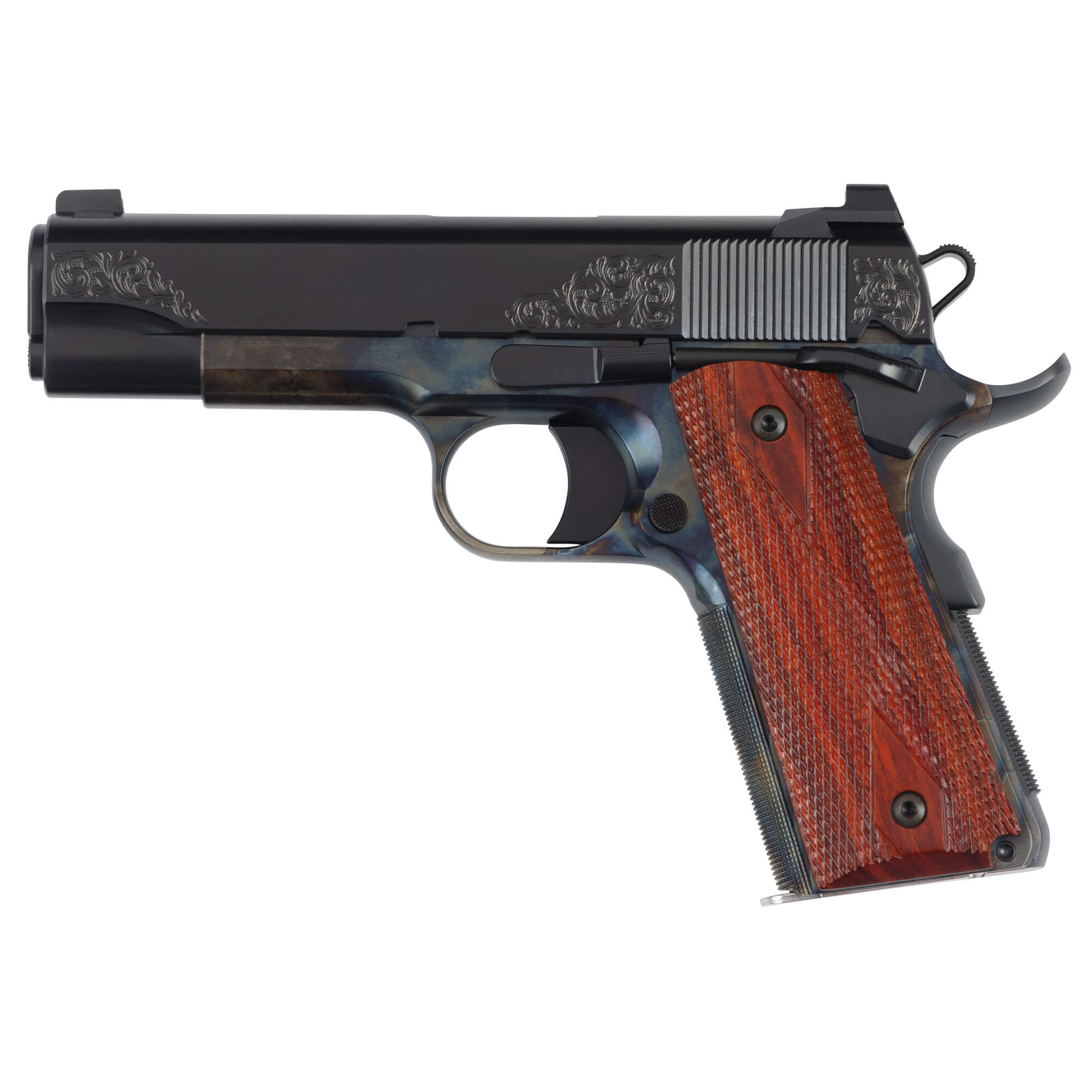 Dan Wesson, Heirloom,1911, Commander Size, 45 ACP, Carbon Steel Frame, Pistol (01779)