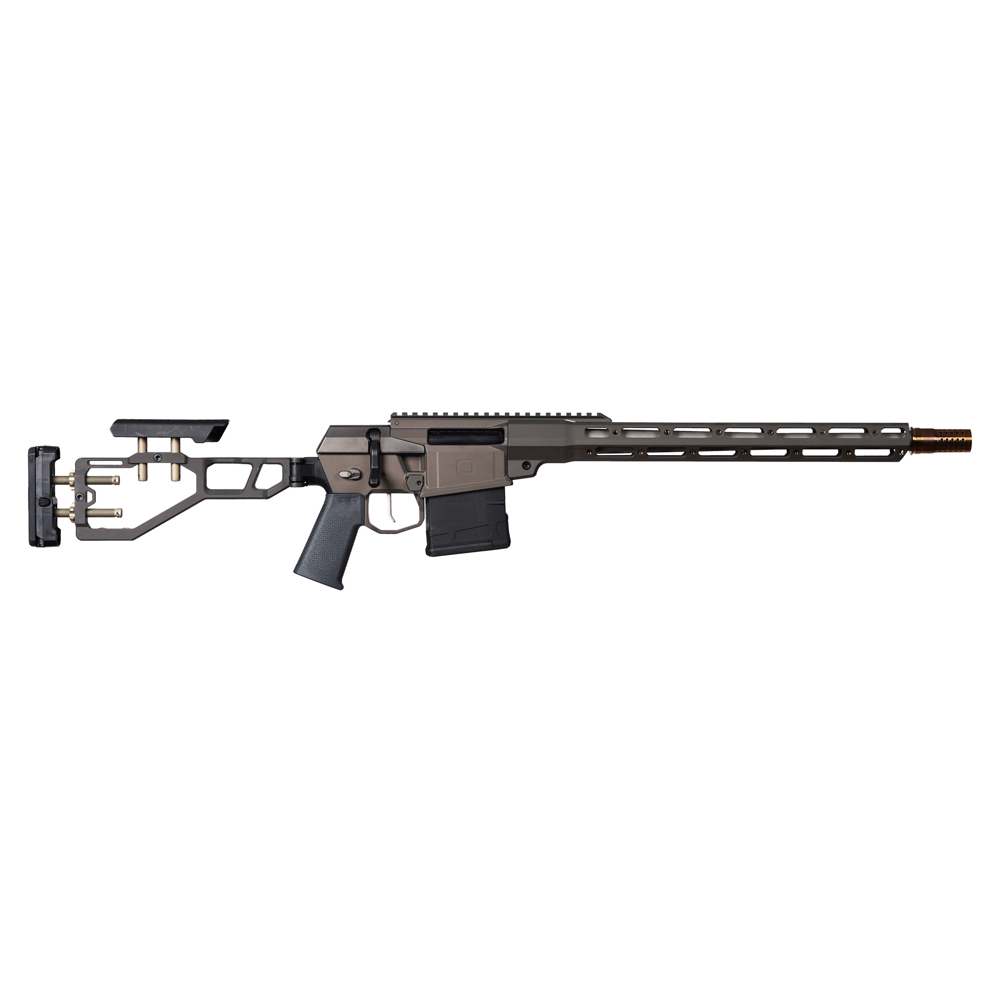 Q, The Fix, Bolt Action Rifle, 8.6 Blackout, 16", Gray (FIX-86-16IN-RIFLE-BLK)