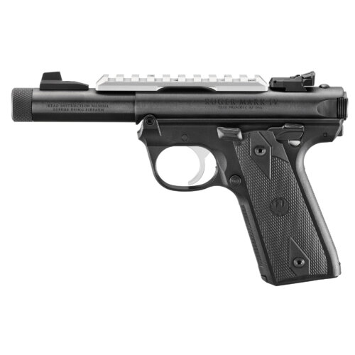 Ruger, Mark IV, 22/45, Semi-auto, 22 LR, Black,(40190)
