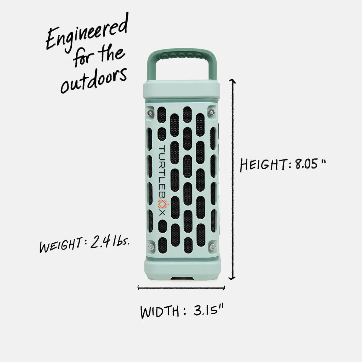 Turtle Box Ranger Portable Speaker, Waterproof (TB-RANG-G1) - Image 9