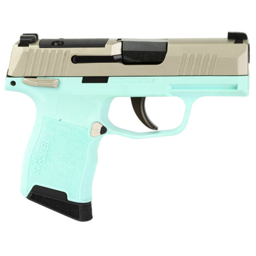 Sig Sauer P365 380 ACP, Optic-Ready, Robins Egg Blue (365-380-REB-MS)