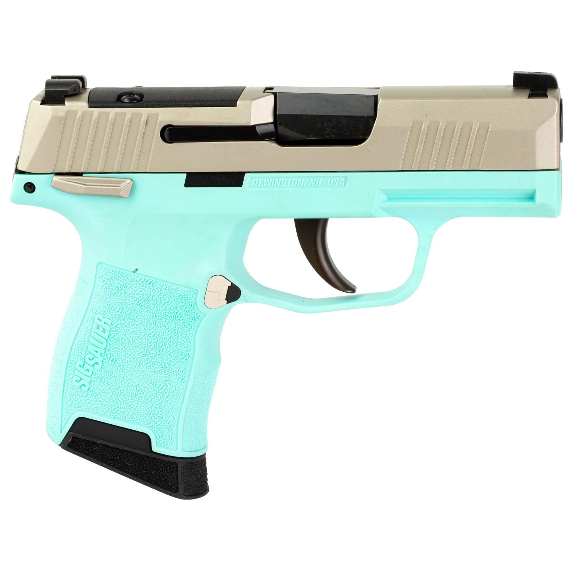Sig Sauer P365 380 ACP, Optic-Ready, Robins Egg Blue (365-380-REB-MS)