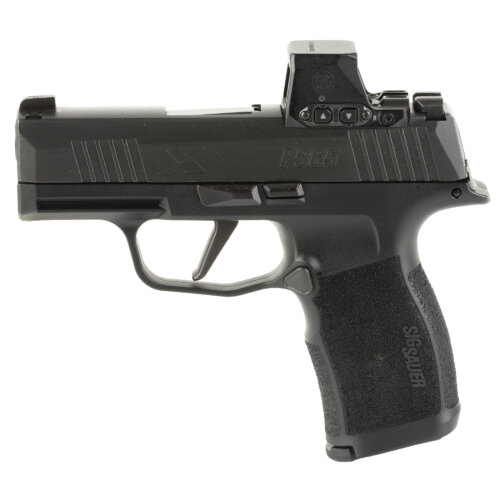 Sig Sauer, P365X, 9mm, Pistol, Sub-Compact, Romeo-X, Black (SI365X9BXR3RXX)