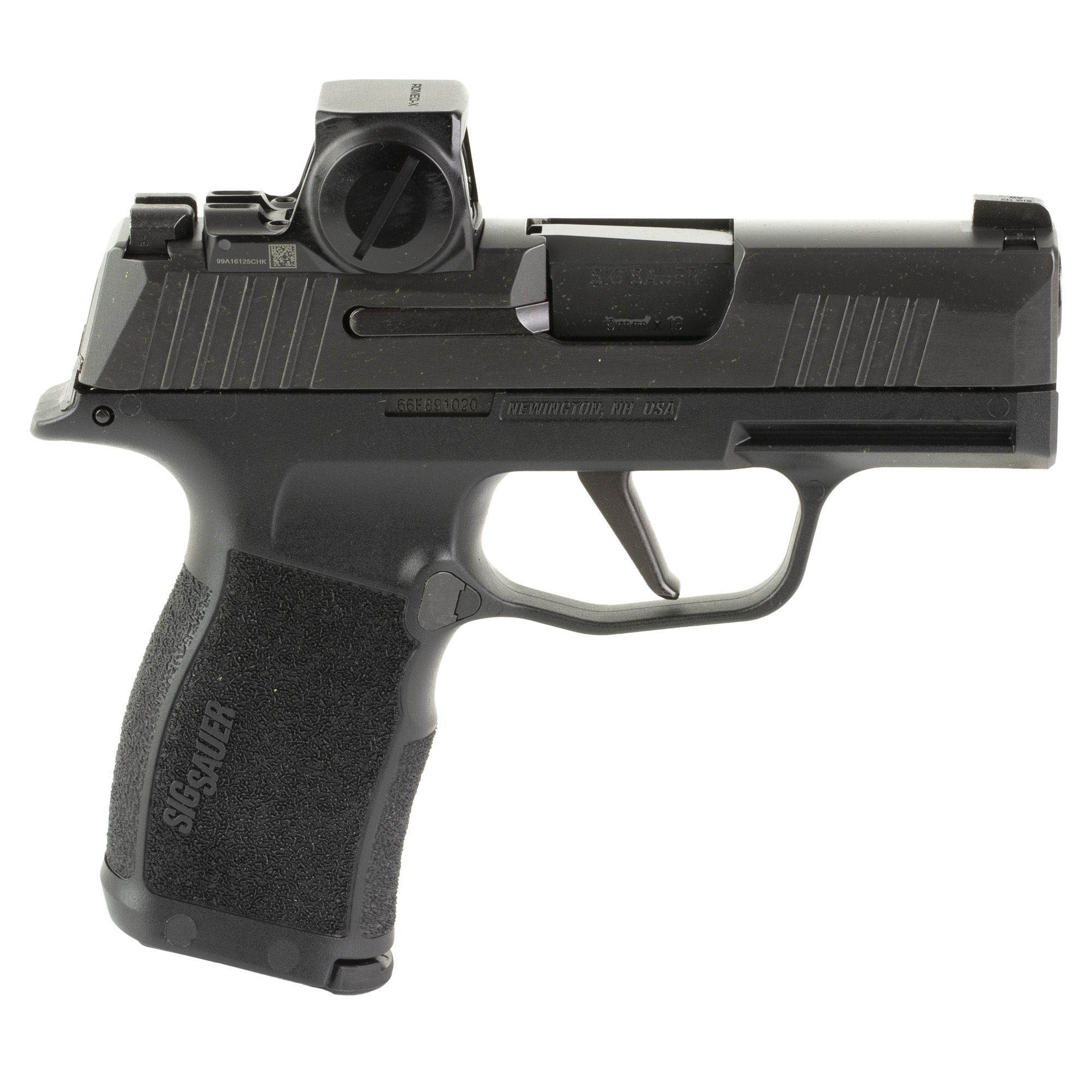 Sig Sauer, P365X, 9mm, Pistol, Sub-Compact, Romeo-X, Black (SI365X9BXR3RXX) - Image 2