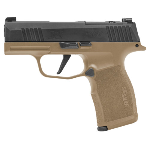 Sig Sauer, P365X, Sub-Compact, 9MM Pistol, Coyote (SI365X9CTXR3P)