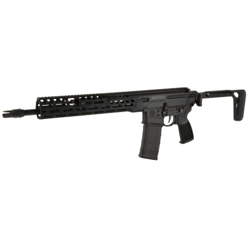 Sig Sauer, MCX SPEAR-LT, 5.56 Rifle, 16" Barrel, Side Folding Stock, Black (RMCX-556N-16B-LT-B)