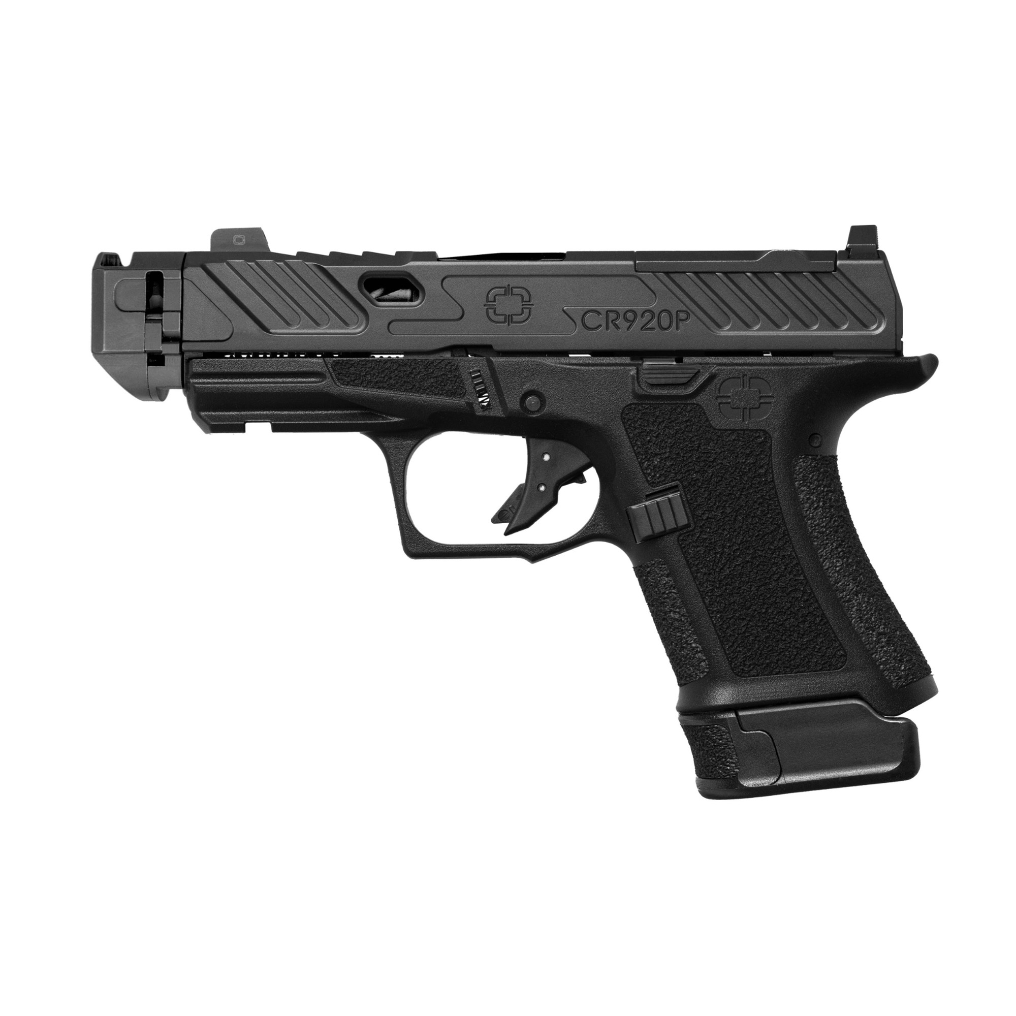 Shadow Systems, CR920P Elite, Sub-Compact, 9mm Pistol, Black (SS-4212) - Image 2