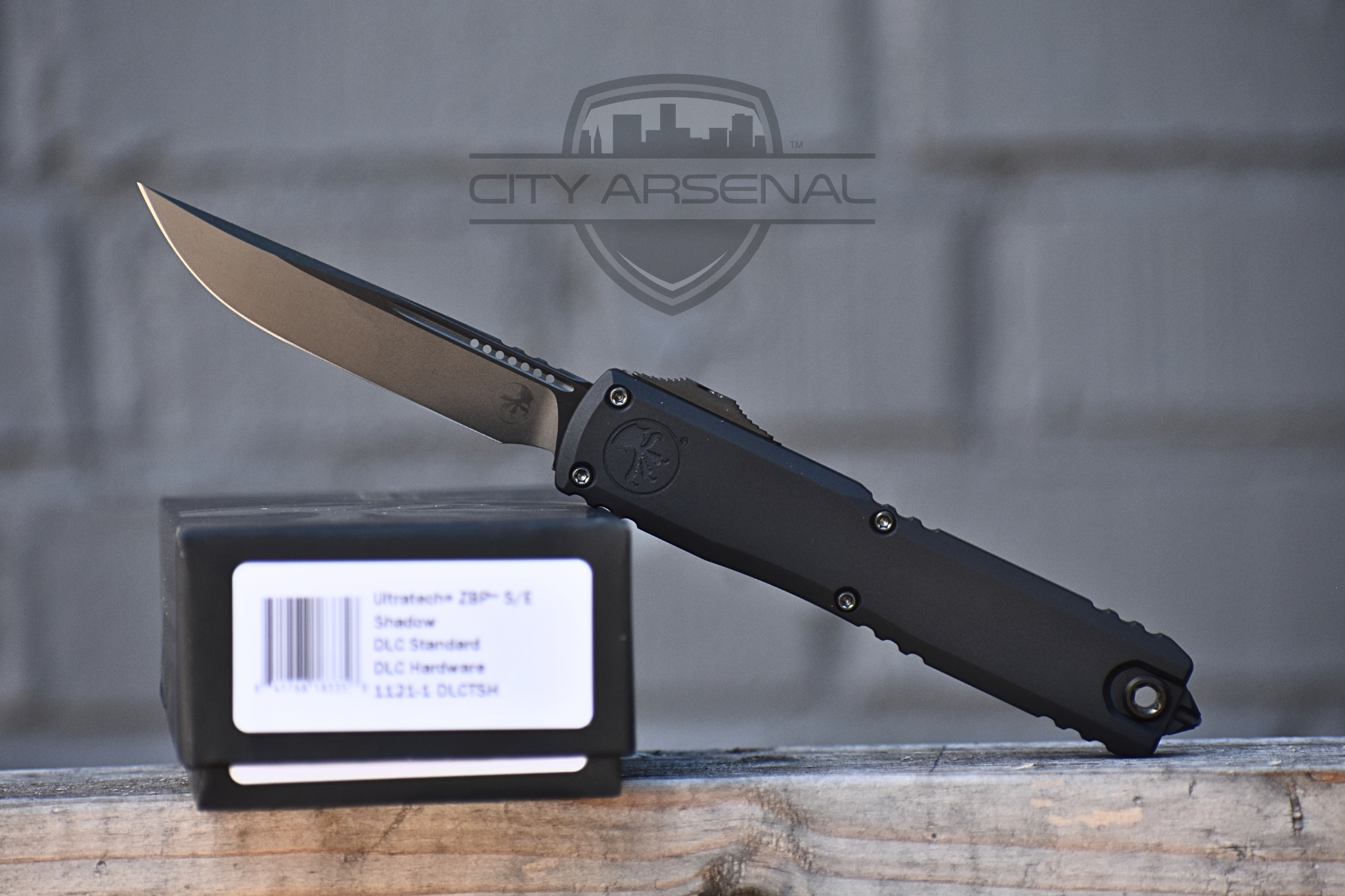 Microtech Ultratech ZBP S/E Shadow DLC Black (1121-1 DLCTSH)