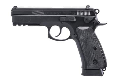 CZ, 75 SP-01 Tactical 50th Anniversary Elite, Full Size, 9mm Pistol ,Black (91215)