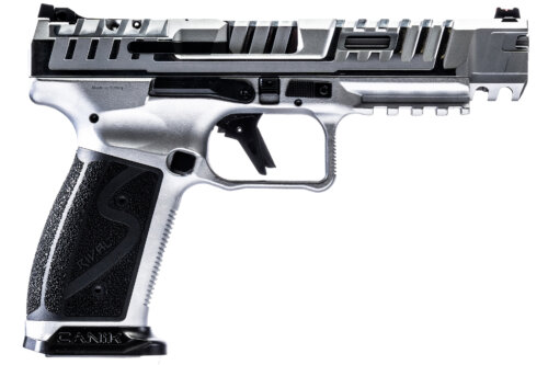 Canik, SFX Rival-S, 9mm Pistol, Chrome, Optic Ready (HG7010C-N)