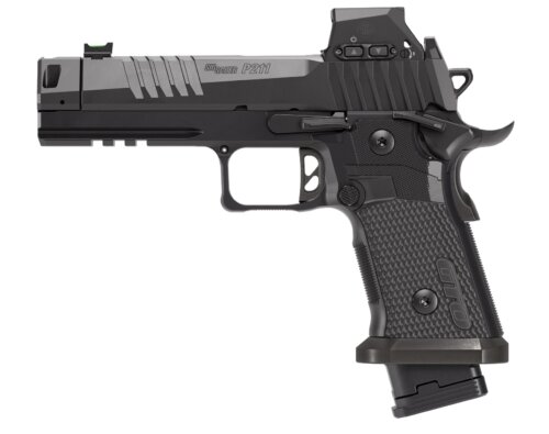 Sig Sauer, P211, Full Size Metal 9MM Comp Pistol, Black (SI211F9GTOBRXSL)