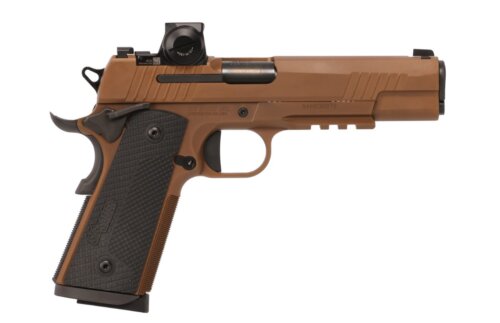 Sig Sauer, 1911 X Series, 1911, Full Size, 45 ACP, Coyote (1911XR-45-CXR3-RXX)