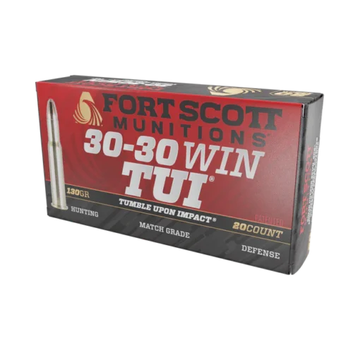 FSM, 30-30 Win SCS® TUI®, 130Gr Solid Copper Ammo (3030-130-SCV)