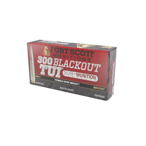 FSM, 300BLK Sub-Munition SCS® TUI, 190Gr Solid Copper Ammo (300-190-SCV1SS)