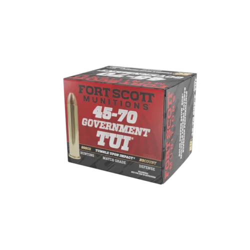 FSM, 45-70 Government SCS® TUI®, 300Gr Solid Copper Ammo (4570-300-SCV1)