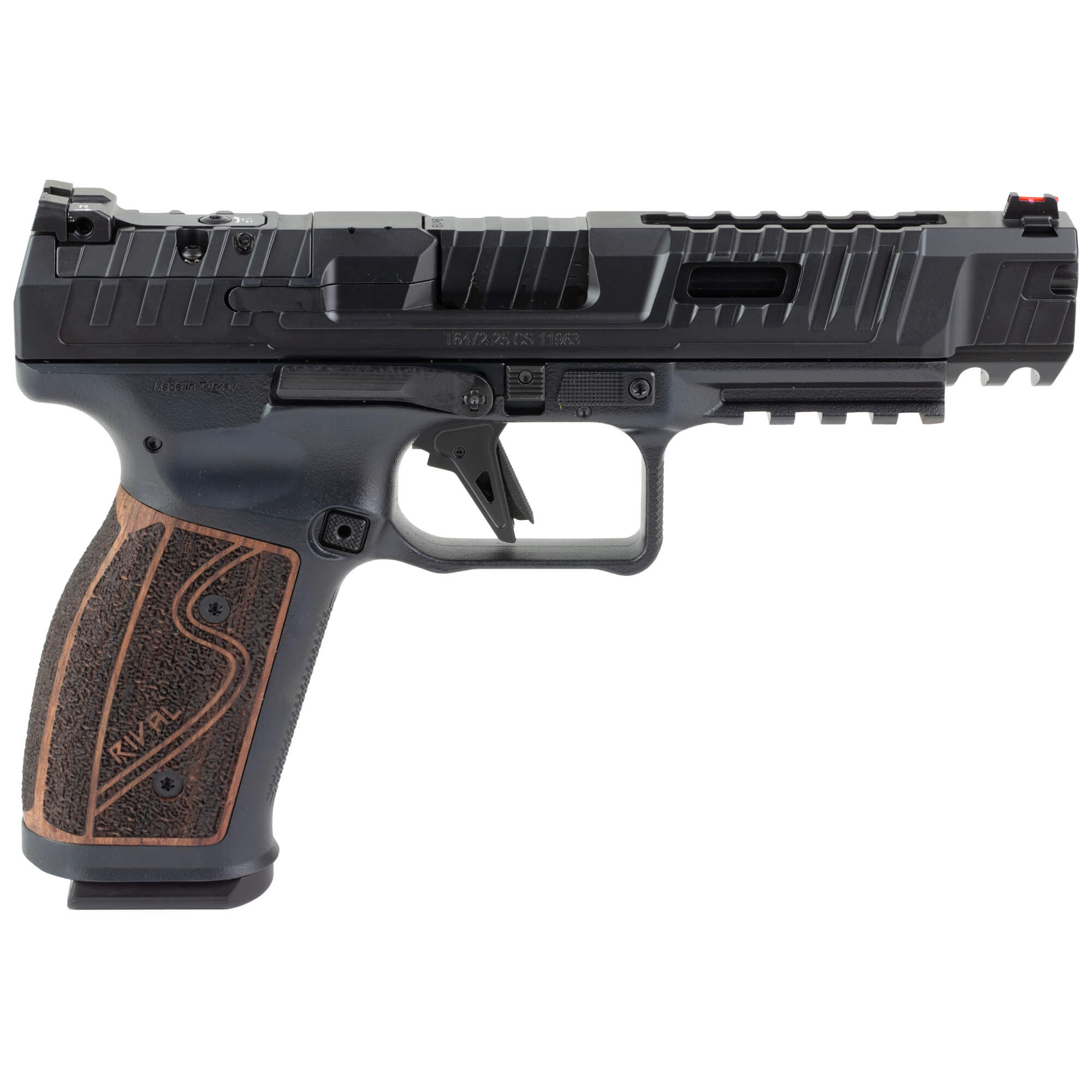CANIK, SFX Rival-S Darkside Rosewood, Full Size 9MM Pistol, Black (HG7010R-N) - Image 3