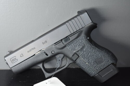 Pre-Owned, Glock, G43, 9mm Pistol, Black (U-BHYM899)