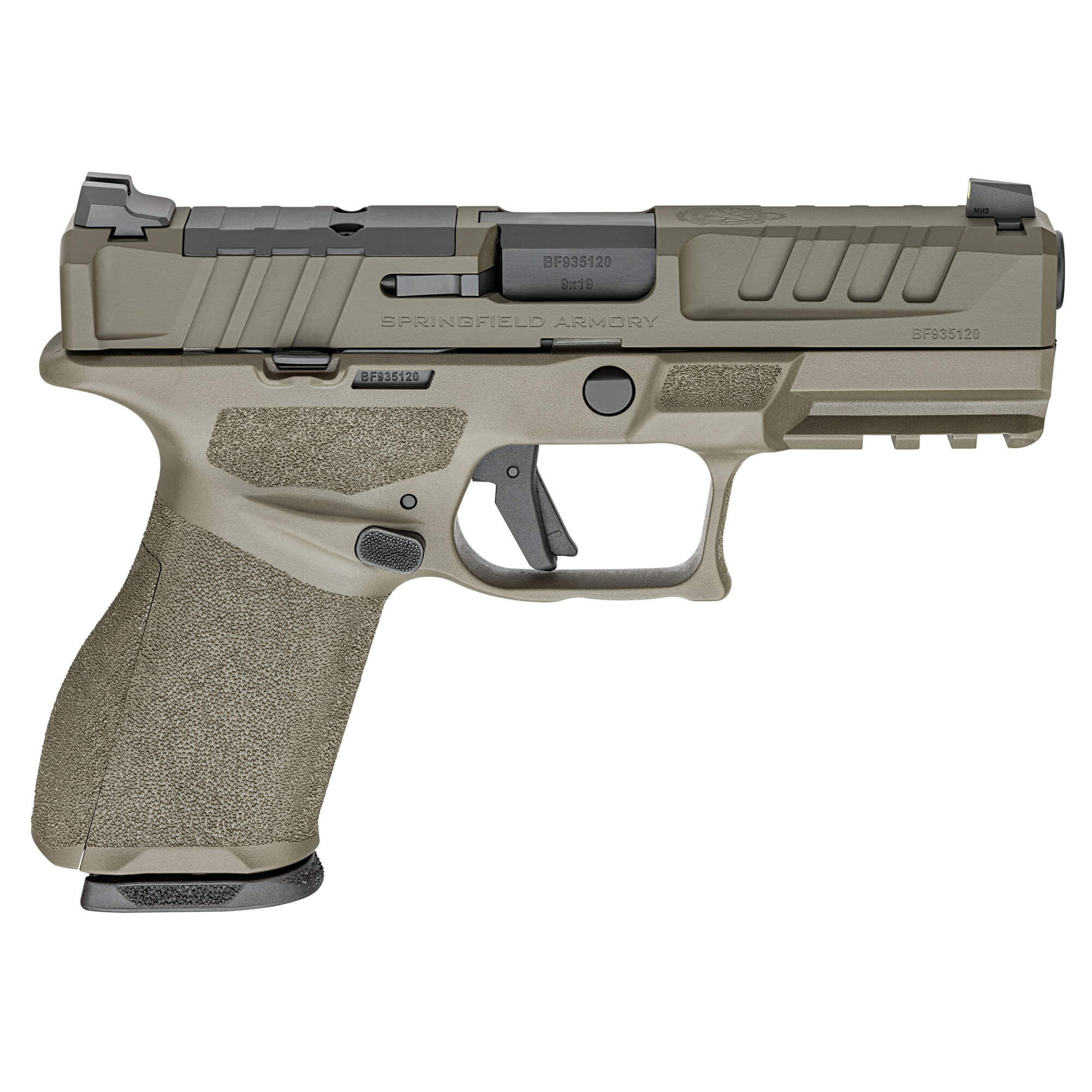 Springfield, Echelon 4.0C, Compact, 9MM, Olive Drab Green (EC9409G-U) - Image 2