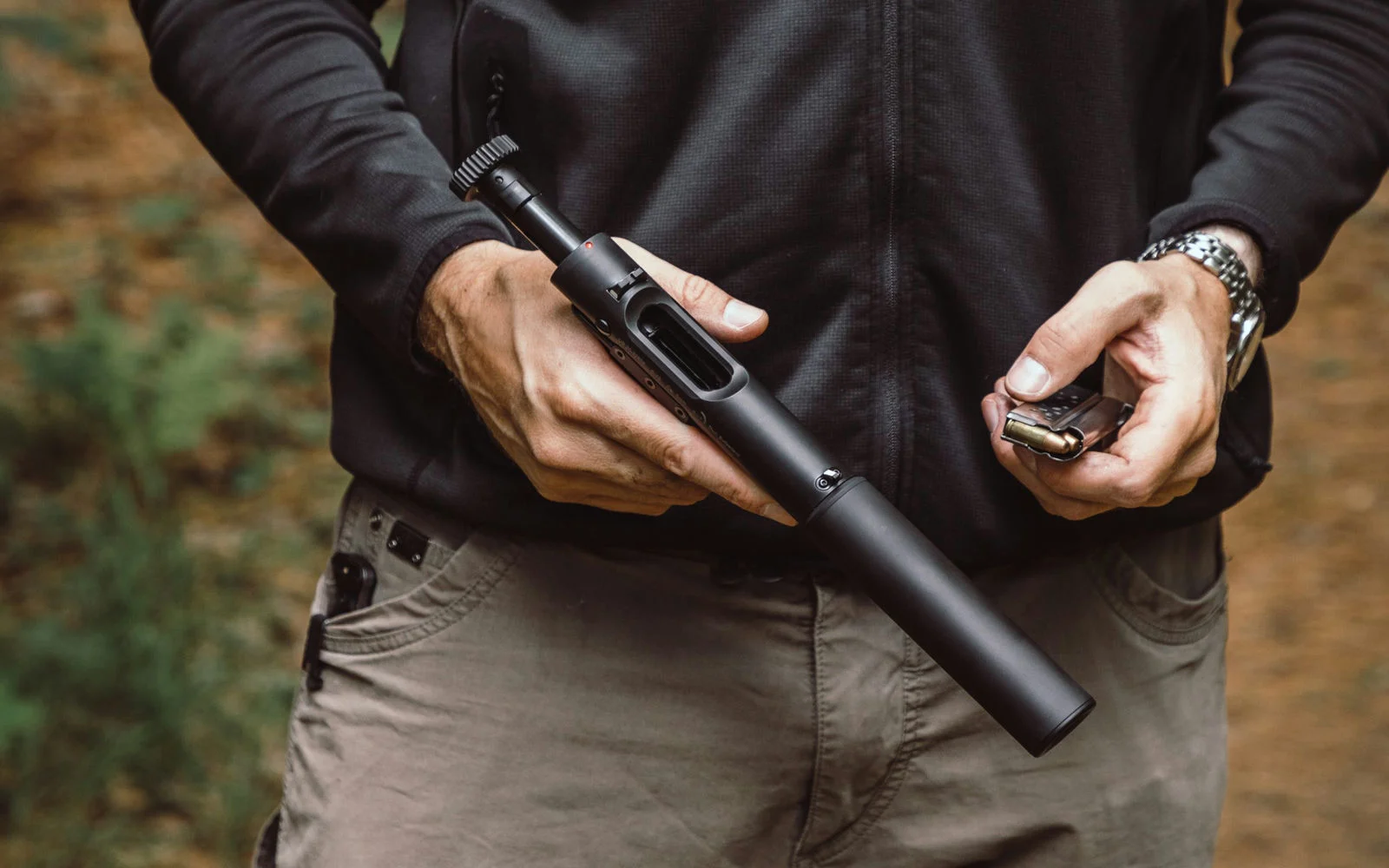 B&T Station Six Kit 9MM Pistol with Silencer, Black (BT-410111-KIT) - Image 2