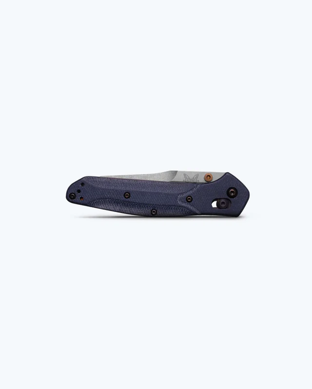 Benchmade, Osborne, Folding Knife, Denim Micarta (940-04) - Image 3