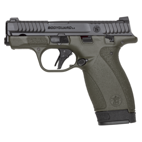 S&W, Bodyguard 2.0, 380ACP Pistol, OD Green (14432)