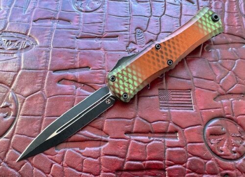 Microtech, Hera II Mini, D/E, X-51 Signature Series, OTF Knife (1702M1ORX51S)